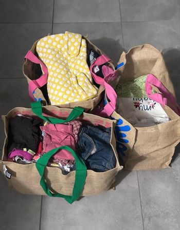 Gros lots de 110 vêtements fille 0 mois à 18 mois