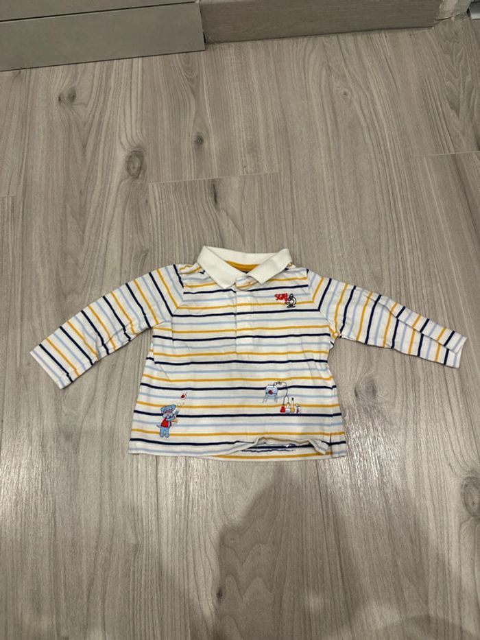 Lot de 3 polos sergent major 6 mois très bon état - photo numéro 7