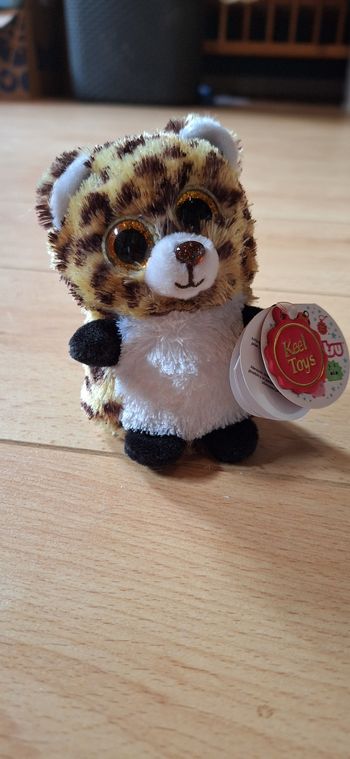 Keel Toys mini motsu Freckles le leopard neuf avec etiquette