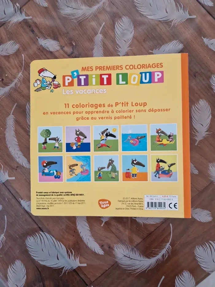 Coloriages petit loup - photo numéro 2