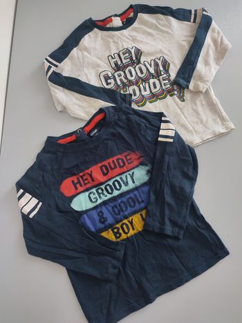 Lot de 2 tee-shirt 24M
