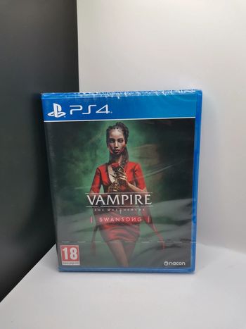 Jeu ps4 vampire the masquerade swansong neuf sous blister
