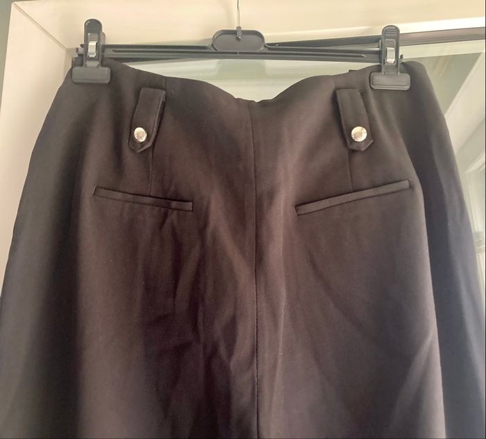 Pantalon noir taille haute Naf Naf T42 - photo numéro 4