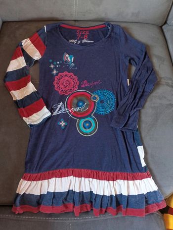 Robe manches longues Fille 7/8 ans Desigual