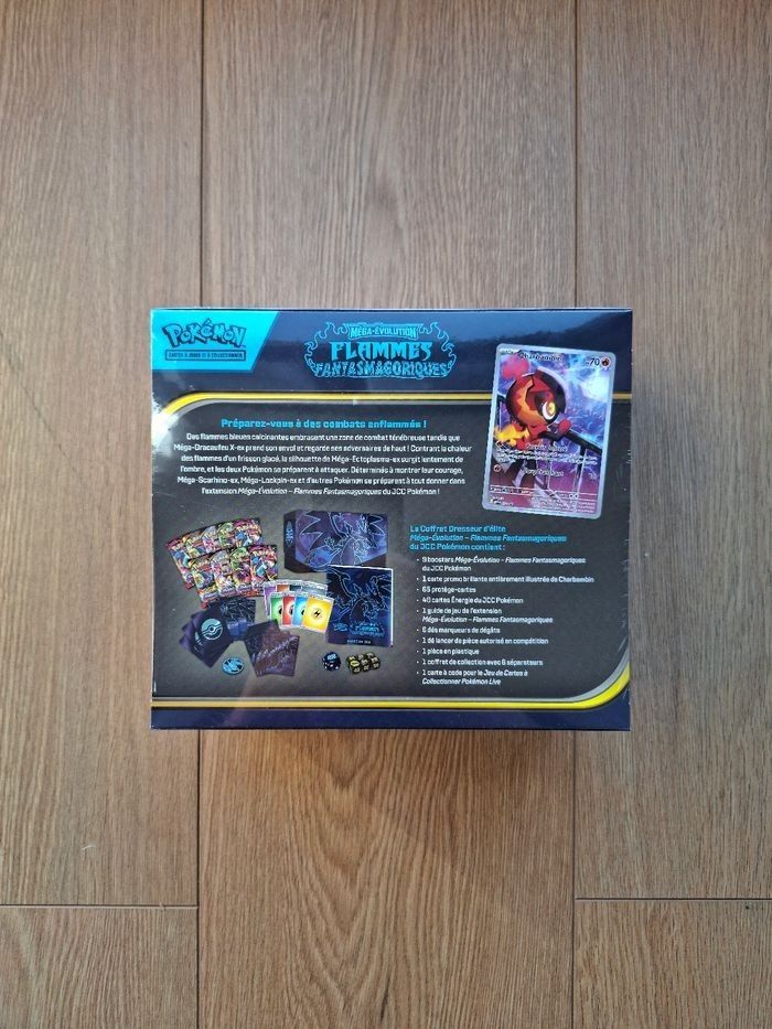 ETB Pokémon ME2 Flammes Fantasmagoriques - photo numéro 2