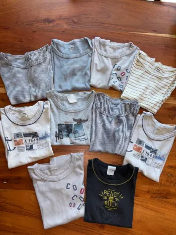 Lot Teeshirts MC 2-3ans