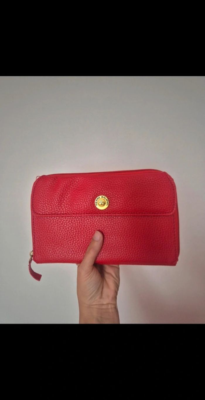 Portefeuille pochette pierre Balmain