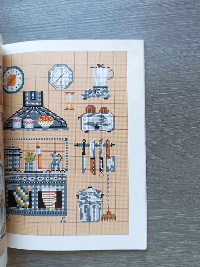 Livre point de croix cuisine - photo numéro 4