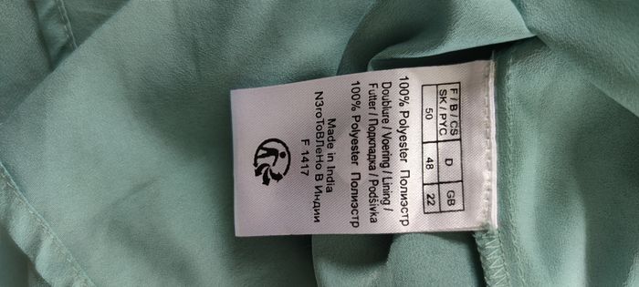 Robe couleur verte taille 50 pour femme sans  marque - photo numéro 5