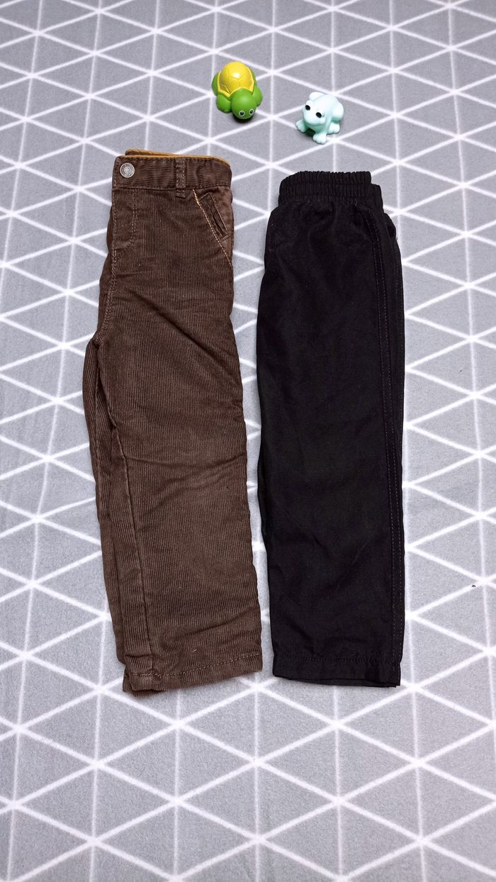 🦁Lot 2 pantalons, 23 mois