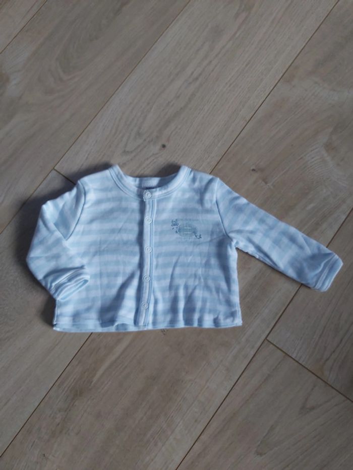 Gilet mixte garçon/fille Petit Bateau 6 mois neuf (78)