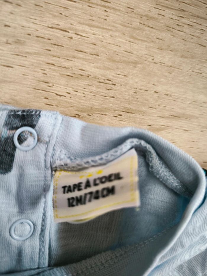 Tee-shirt Tape à l'oeil 12mois - photo numéro 3