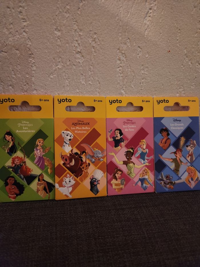 lot de cartes yoto Disney