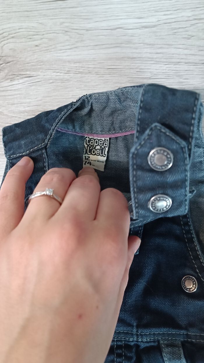 Salopette tao 12 mois - photo numéro 3