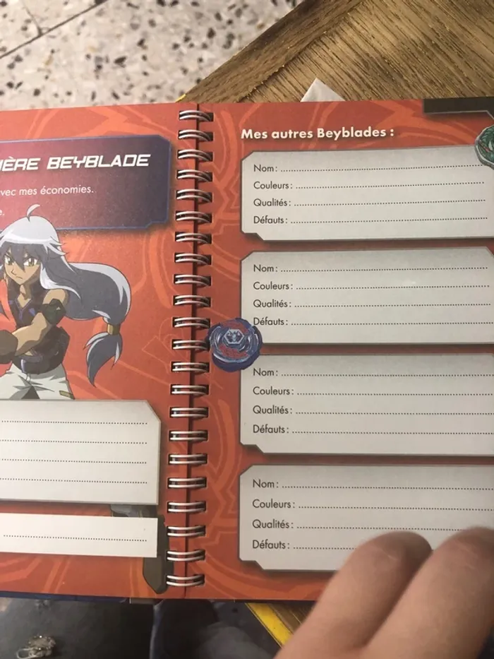 Mon carnet de beyblade - photo numéro 8