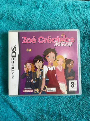 Jeu DS Zoé créatrice de mode