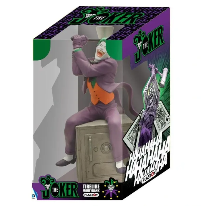 🃏 Figurine-Tirelire The Joker – Plastoy DC Comics