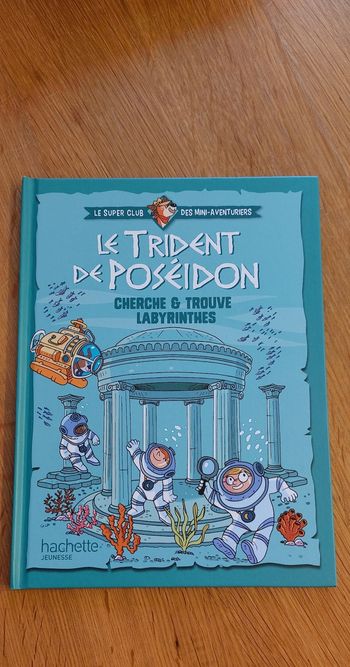 Livre "Le trident de Poséidon"
