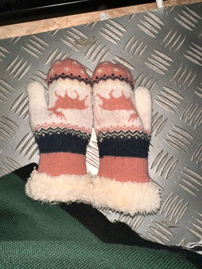 Gants fourrés