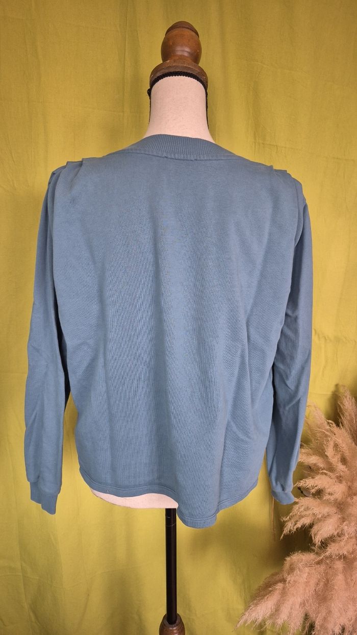 Pull Bleu Camaïeu - Manches Froncées - photo numéro 4