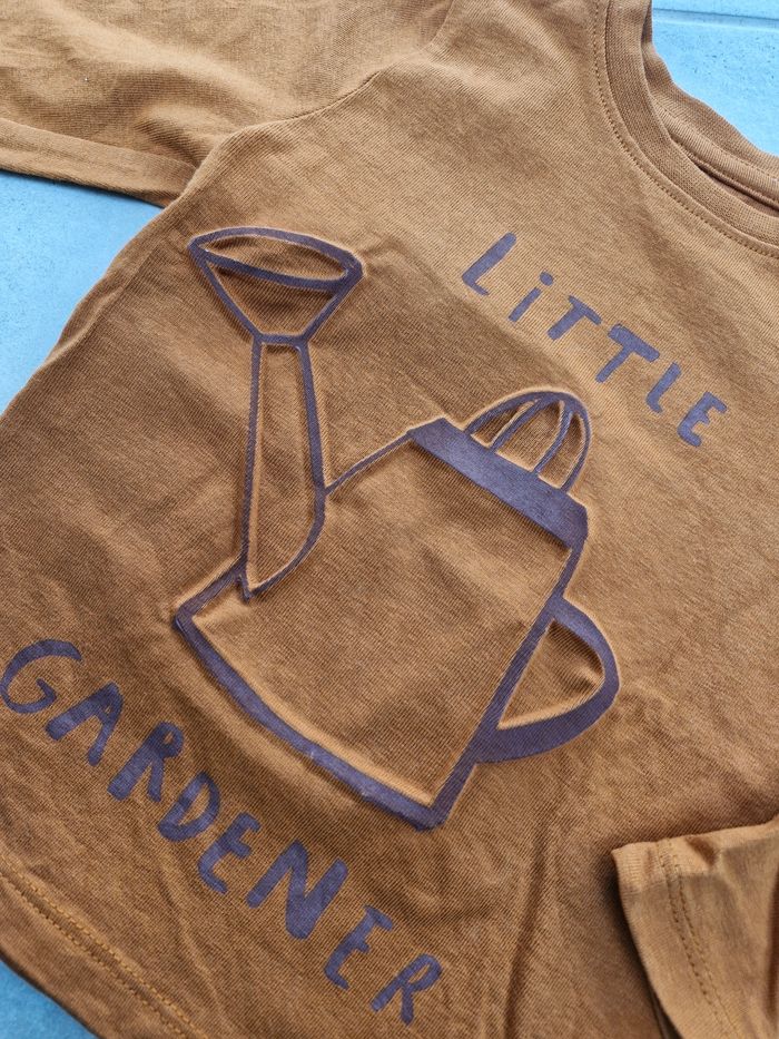 T-shirt manches longues marron Orchestra 23 mois - photo numéro 2