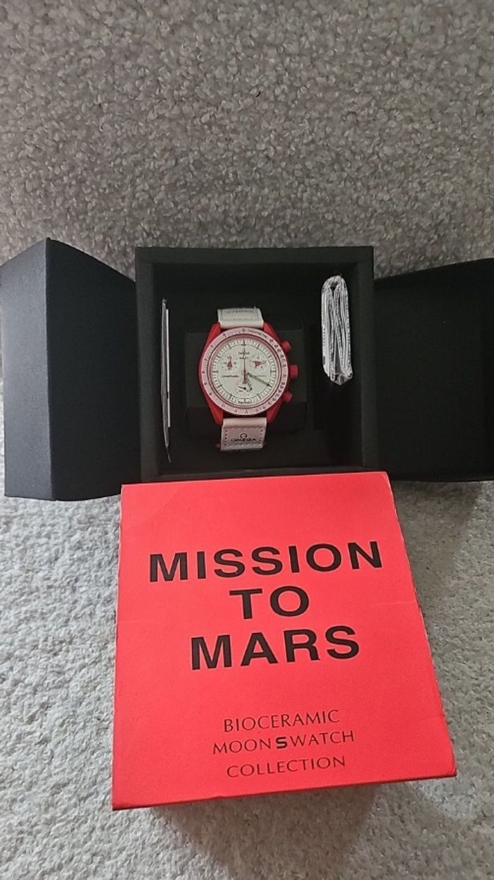 Omega Swatch Mission to mars