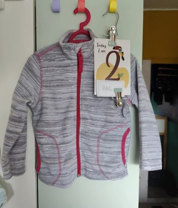 Gilet zippé 2-3 ans