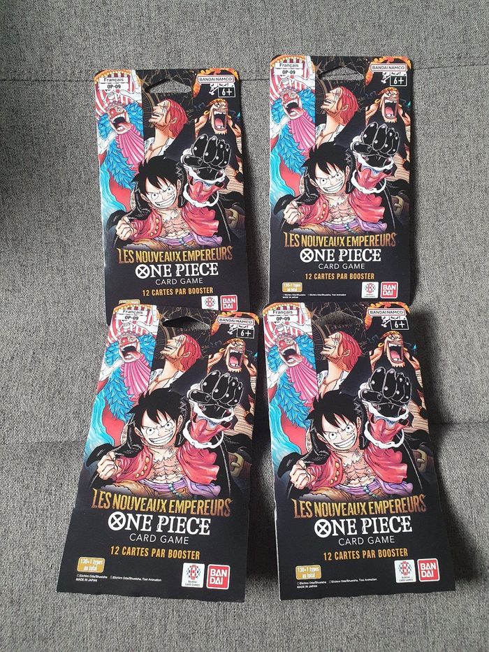 blister booster one piece op09 les nouveaux empereurs