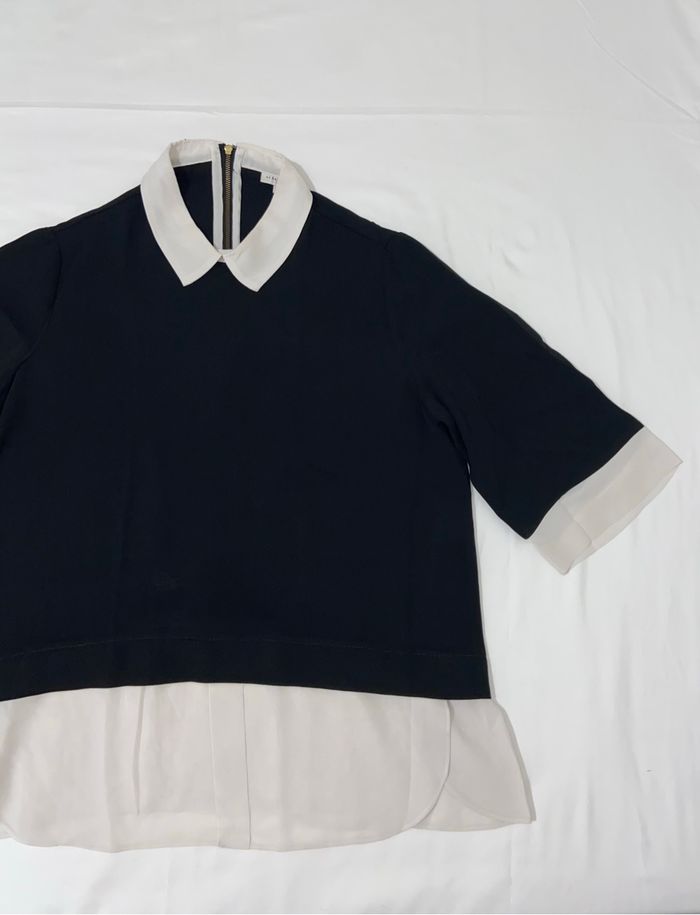 Chemise alba conde couleur noir et blanc - photo numéro 6