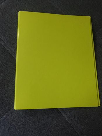 Neuf classeur vert anis marque exacompta