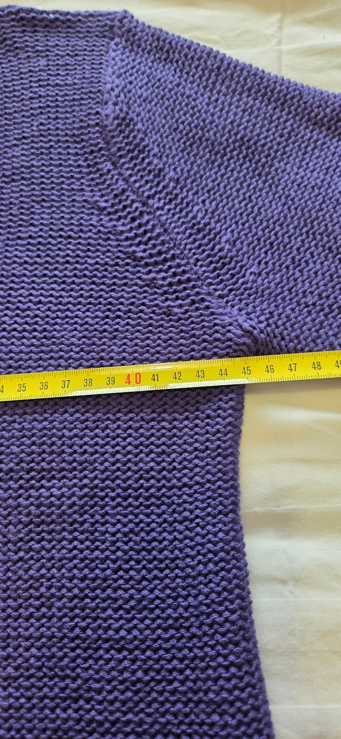 Veste longue violette T.40 KIABI - photo numéro 5