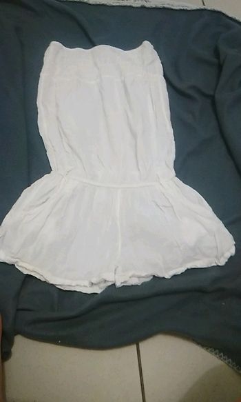 Combi short blanc taille s           14