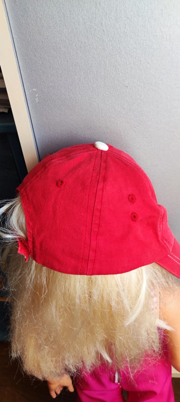 Casquette rouge à pois blanc Minnie - photo numéro 7