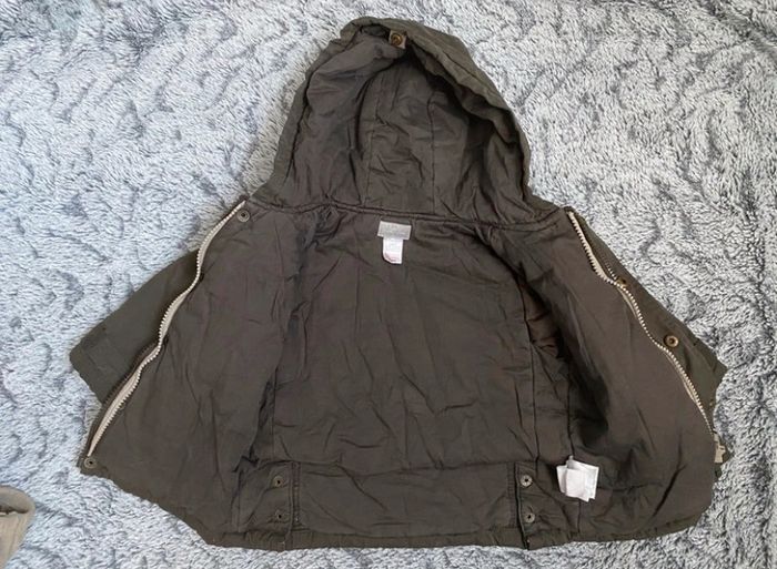 Manteau marron 3 en 1 doublé Cyrillus - 12 mois - photo numéro 12