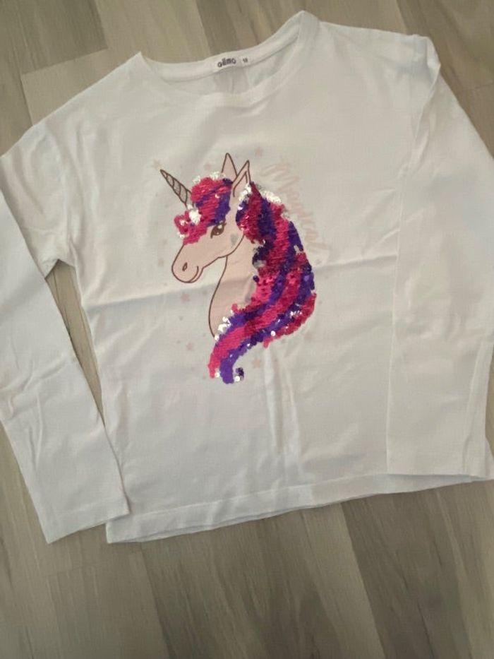 T shirt licorne