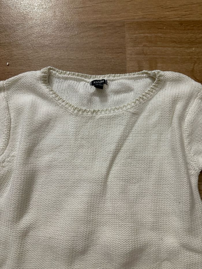 pull blanc - photo numéro 2