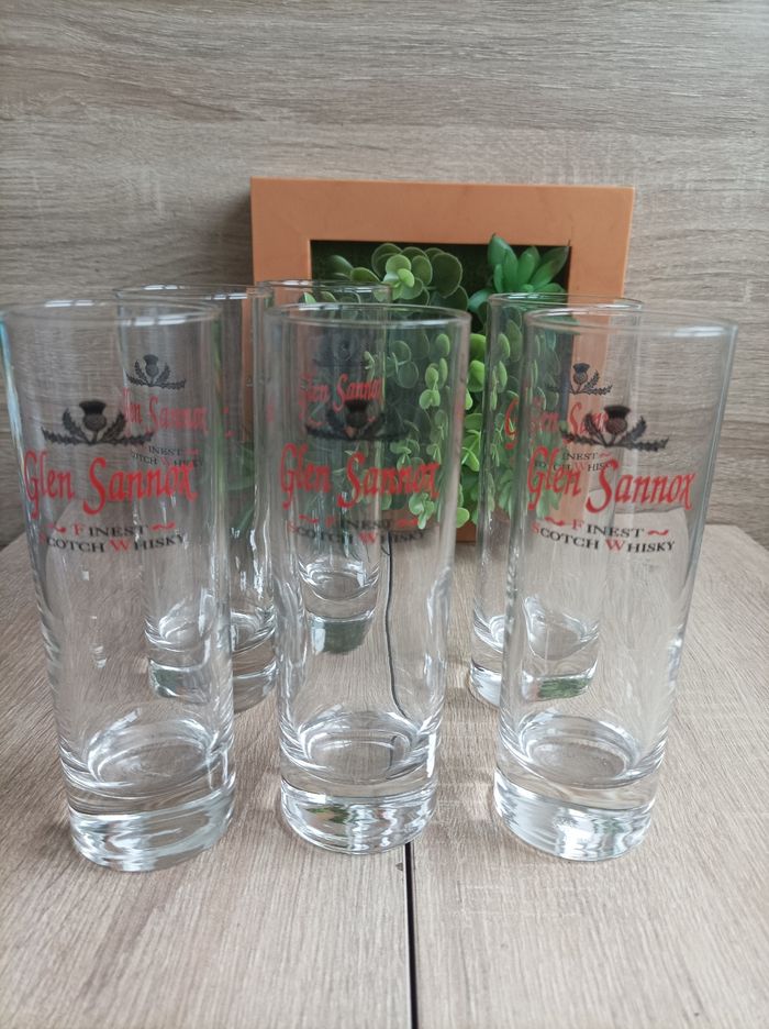Lot 6 verres Glen sannox - photo numéro 2