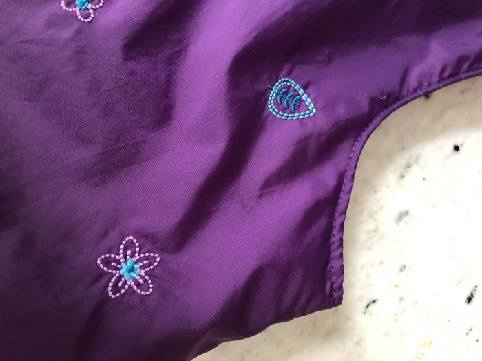 Veste sans manches violette 6ans - photo numéro 3