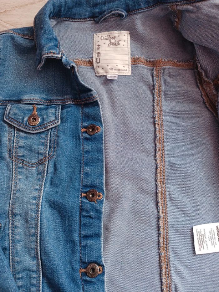 Veste en jeans 7 ans - photo numéro 2