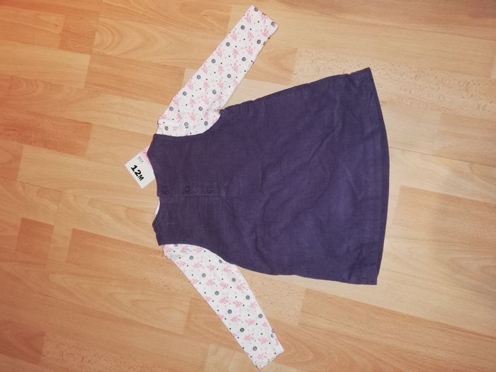 Robe courte violette Graine de rêves - photo numéro 2