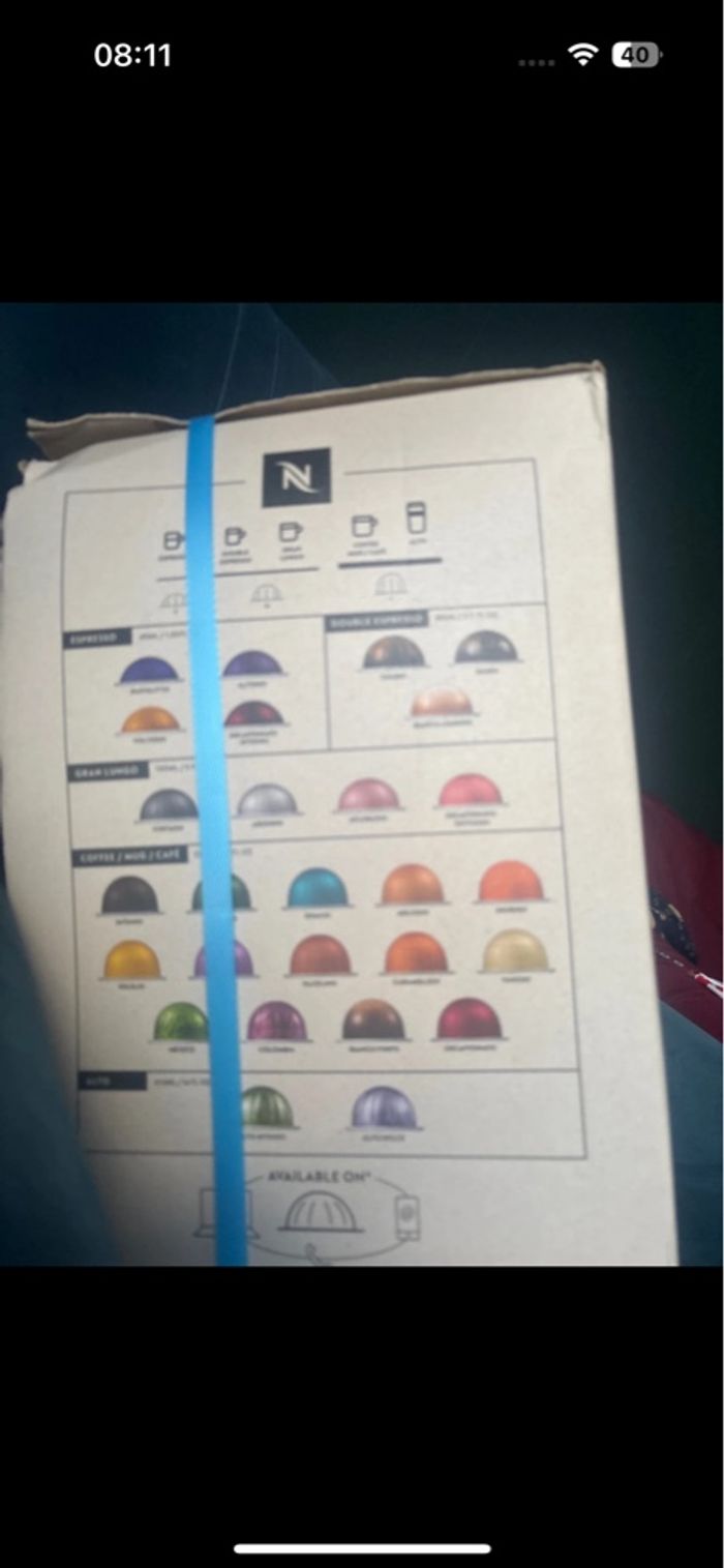 Machine à café nespresso +5 boîte de café - photo numéro 3