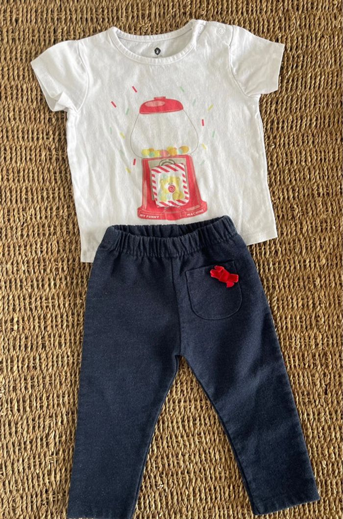 Ensemble ZKids + Haut plumetis et chaussettes - photo numéro 3