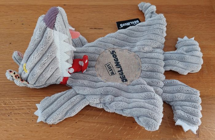 Doudou marionette loup - les Déglingos - photo numéro 2