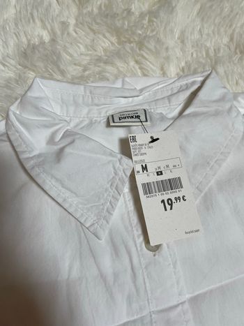 Chemise blanche oversize M