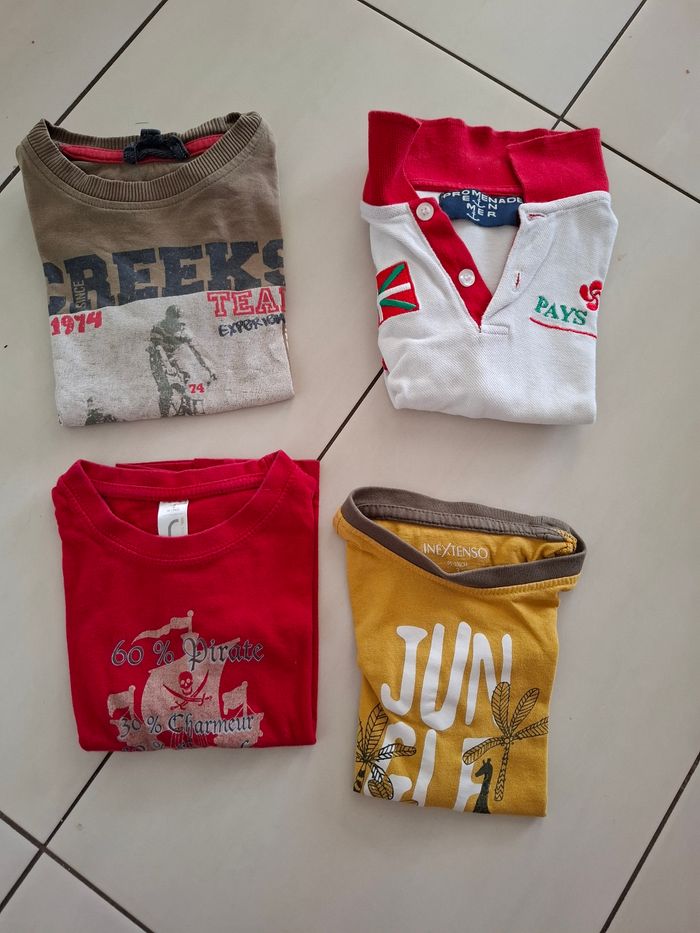 Lot tshirts/polos manches courtes Taille 3ans - photo numéro 2
