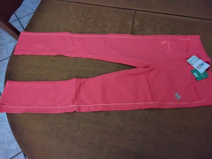pantalon fille rose 10 ans
