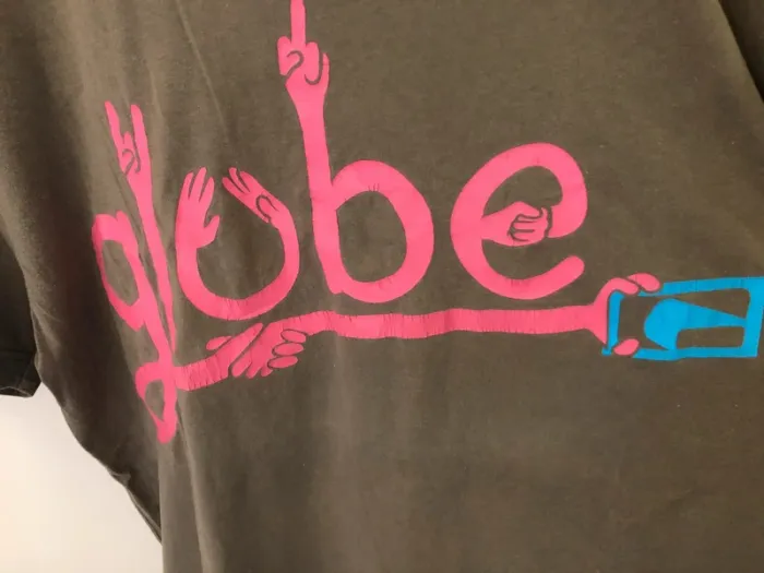 Globe skateboard kaki green t-shirt Mens - photo numéro 4