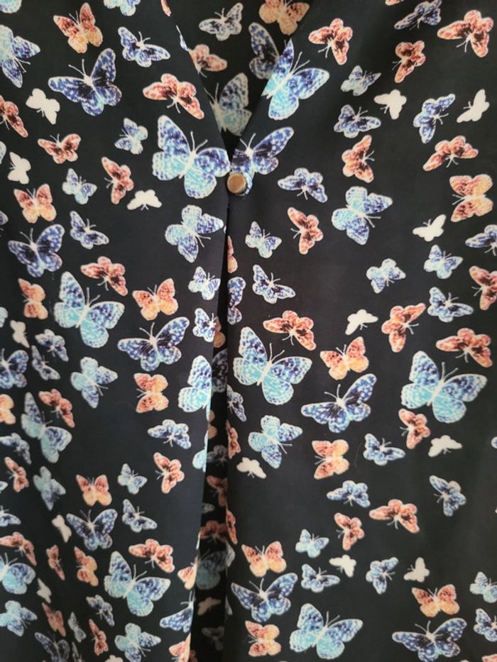 Tunique atmosphère motifs papillons - photo numéro 3