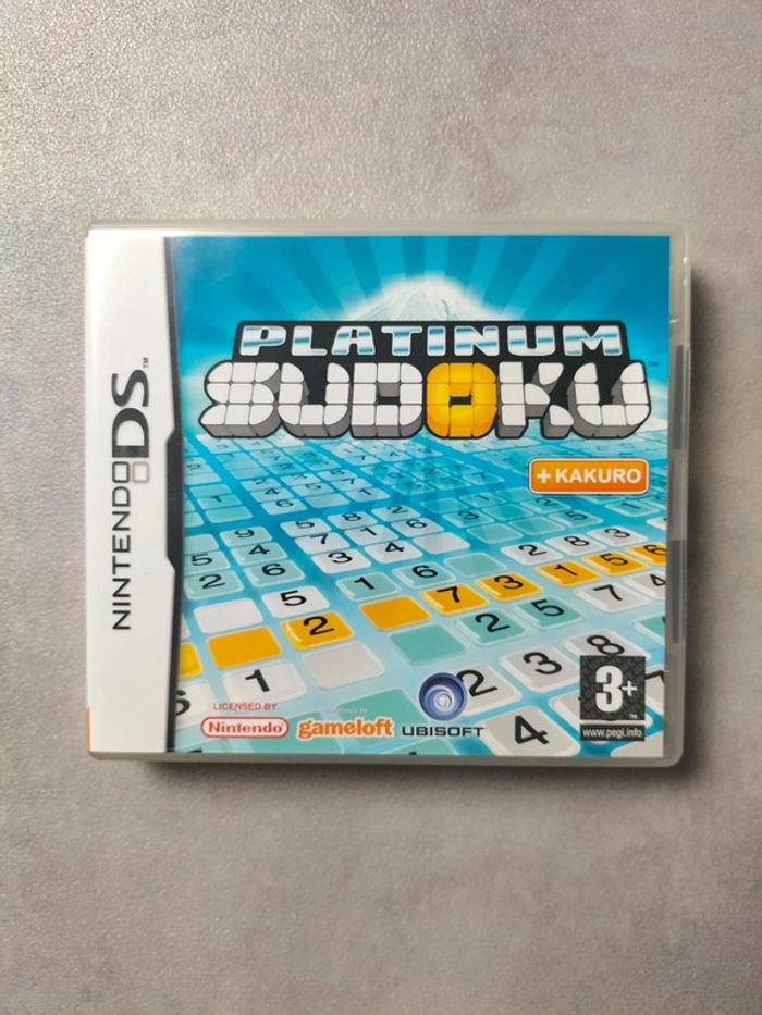 Jeu Nintendo DS – Platinum Sudoku + Kakuro