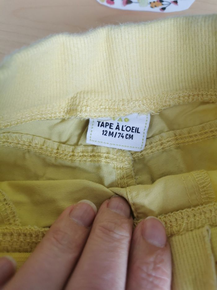 Ensemble d'été bébé garçon 12mois short et tshirt Tao primark - photo numéro 4